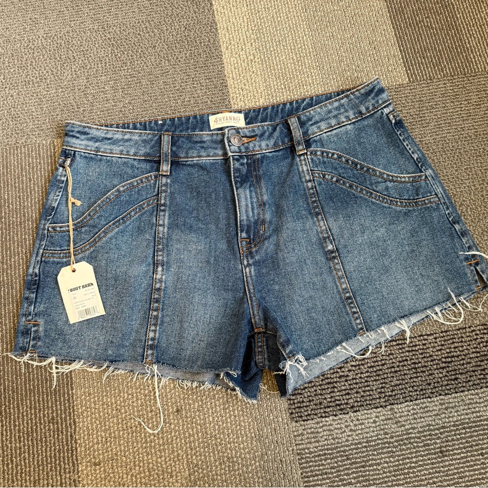 Shyanne Blue Denim Jean Shorts NWT